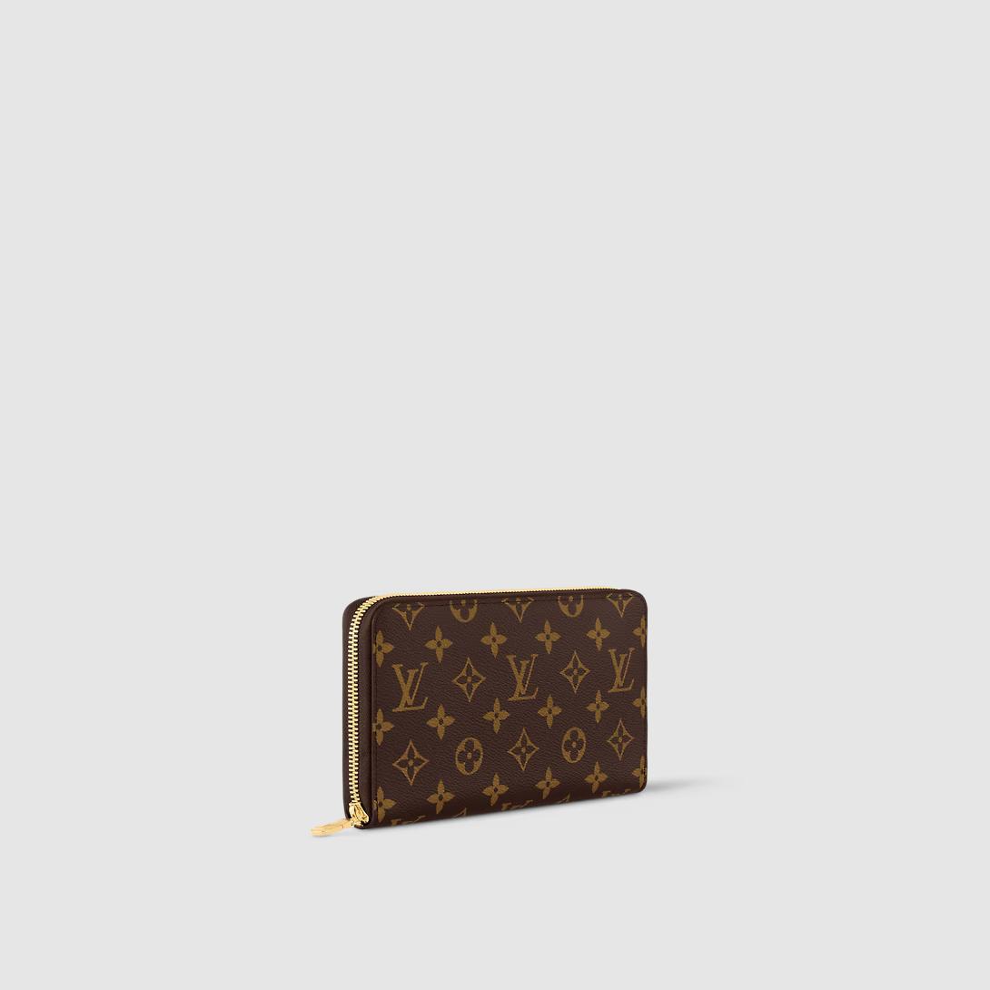 Ví Louis Vuitton Zippy Organizer Monogram Nam Nâu